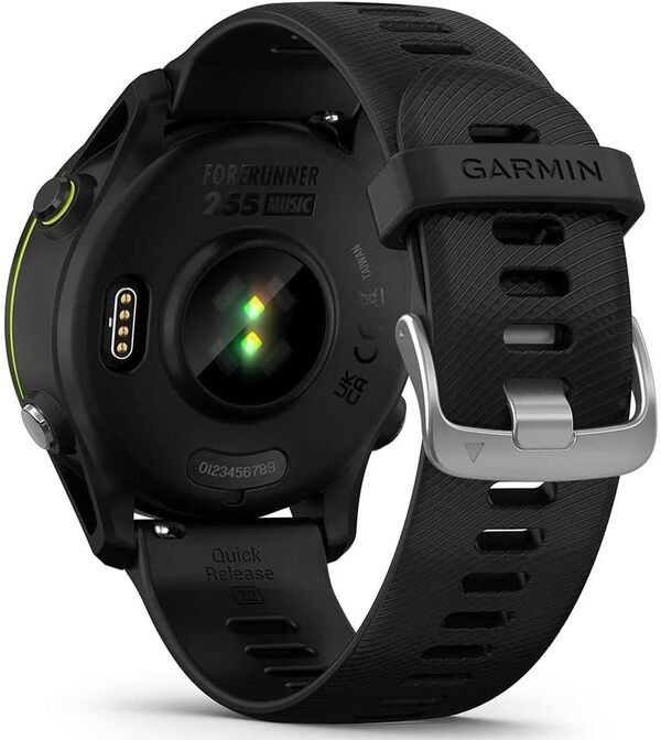 Garmin Forerunner 255, Music - Montre GPS Multisports connectée de Running – Noire – Boitier 46 mm