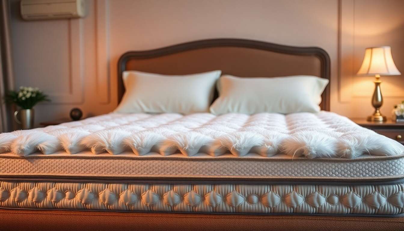 Les diff&eacute;rents types de surmatelas : mousse, latex, plumes