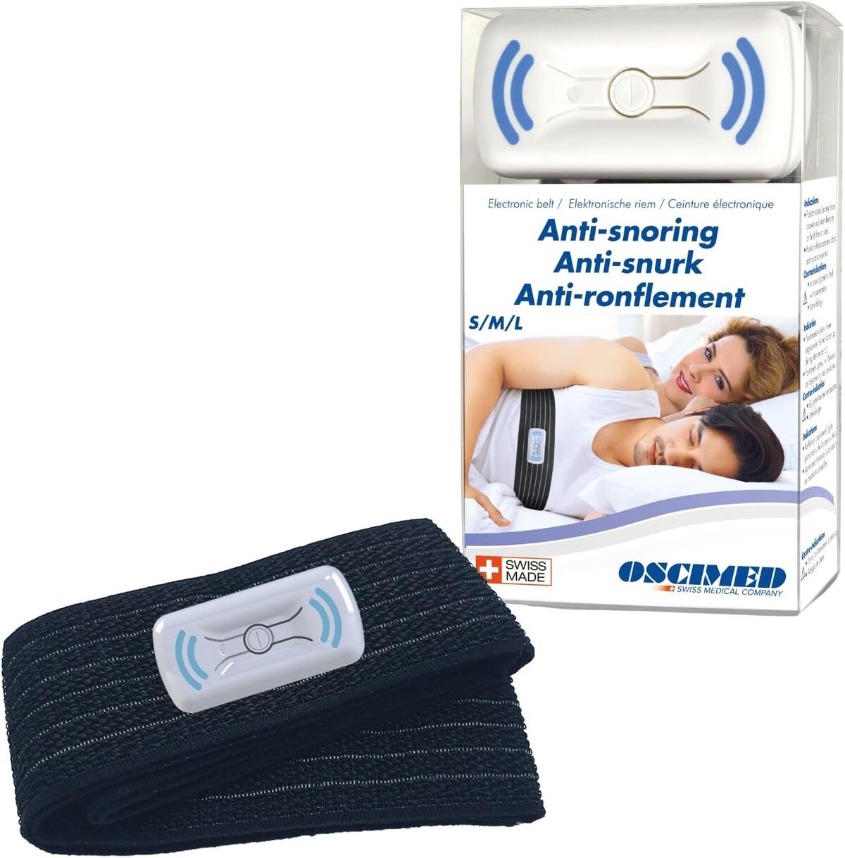 Test ceinture anti-ronflement Oscimed : efficacité Swiss Made
