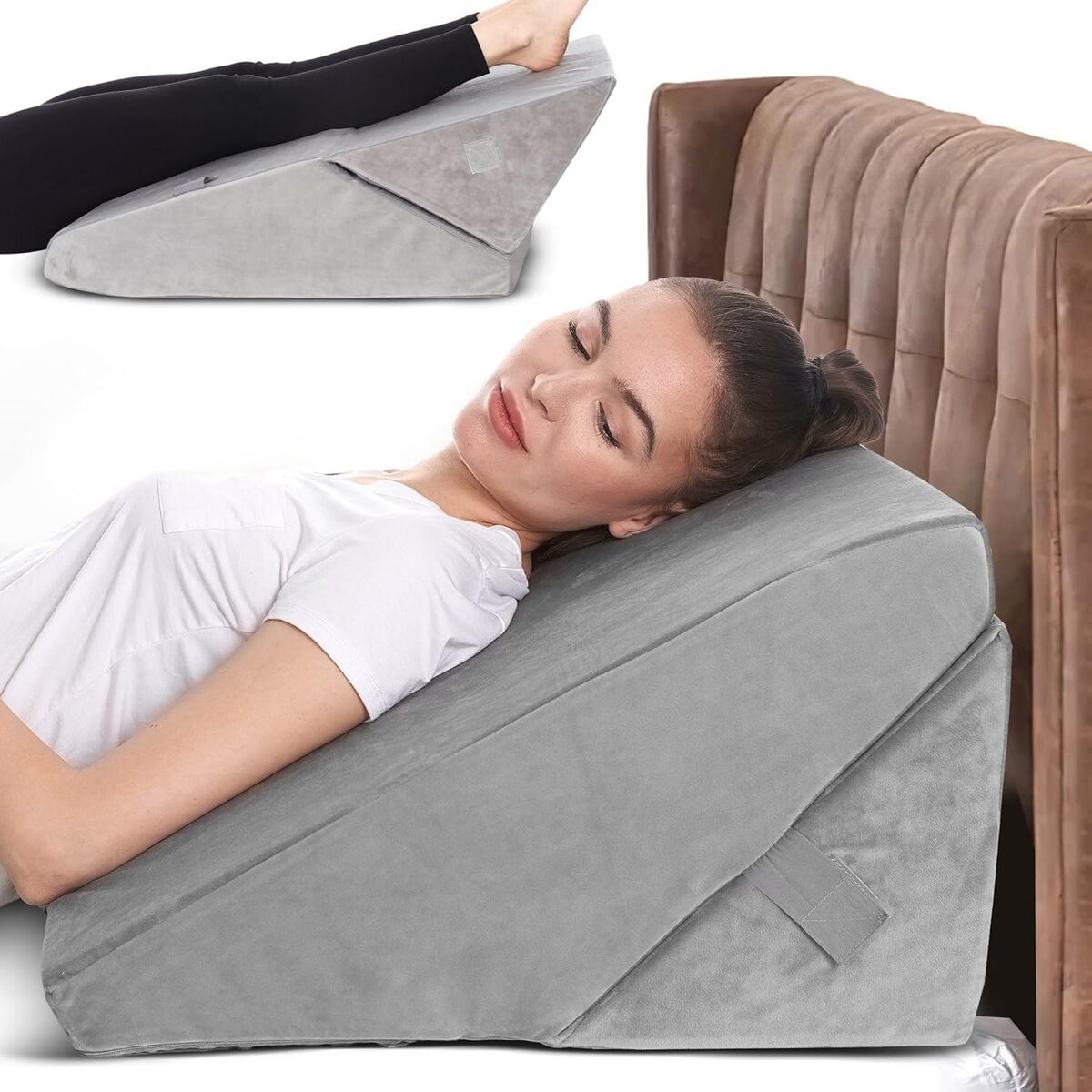 Test du coussin cale de lit réglable en mousse mémoire
