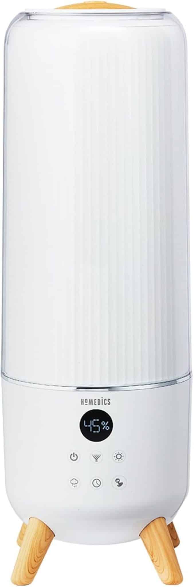 Test HoMedics TotalComfort Deluxe : humidificateur d'air efficace pour la maison