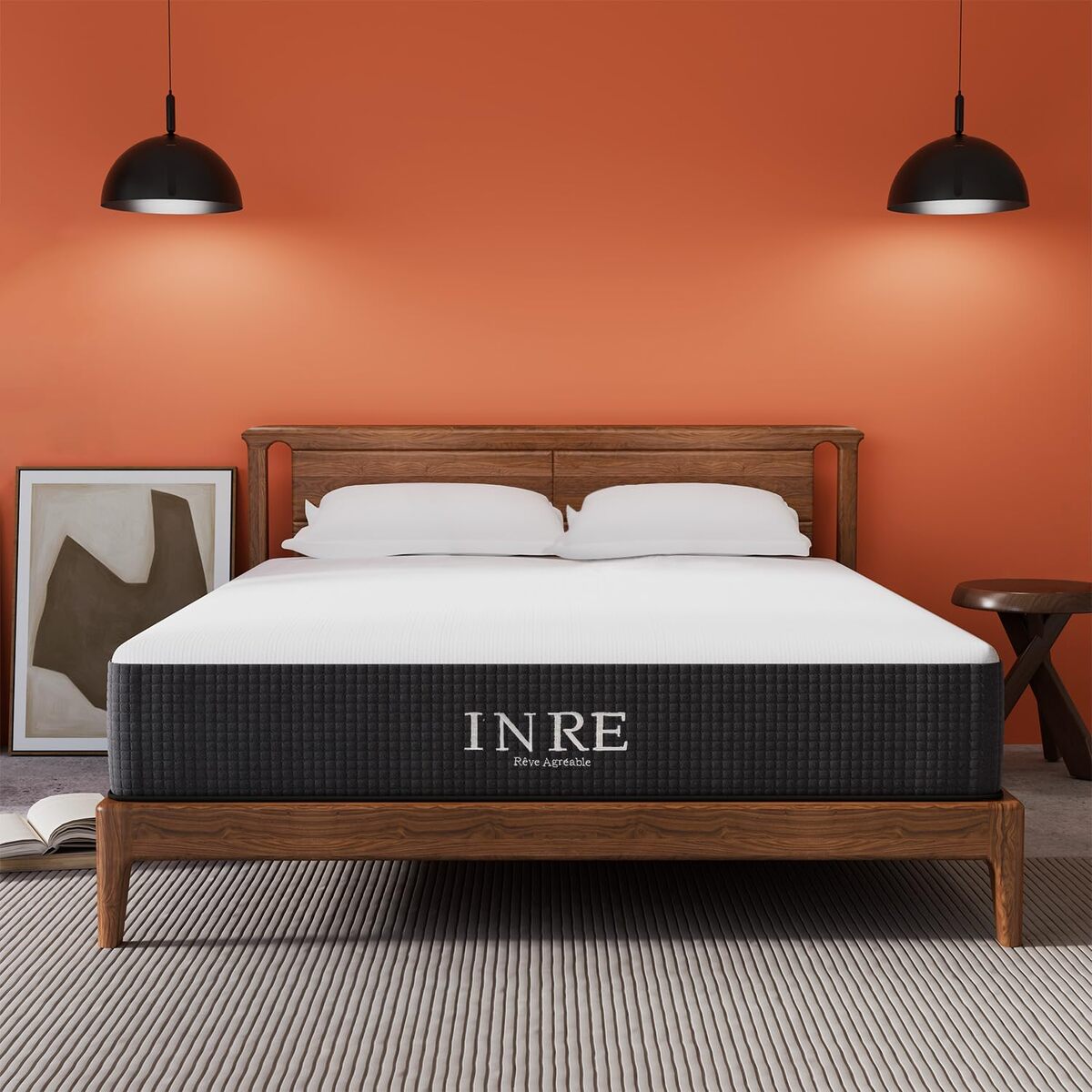 Test : matelas INRE 160x200 à mémoire de forme, confort équilibré