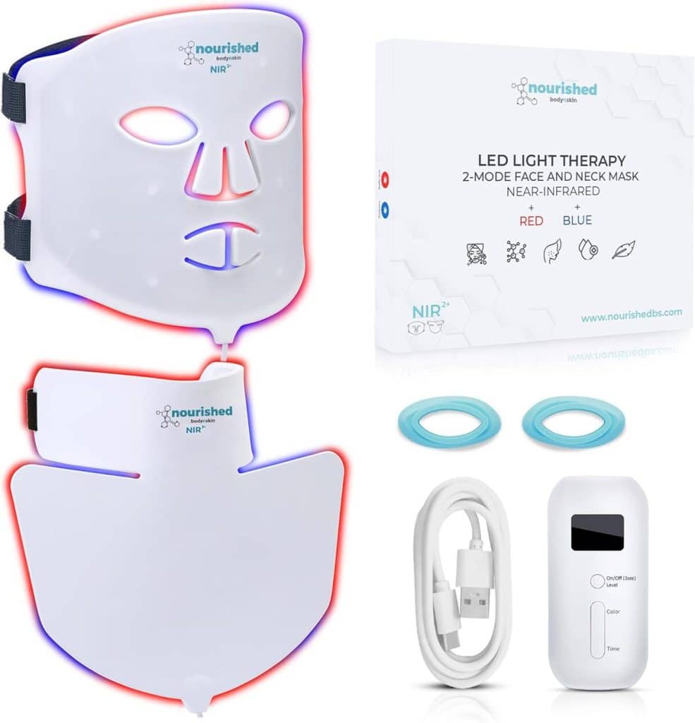 Test : nourished Bodynskin masque LED pour visage et cou anti-âge