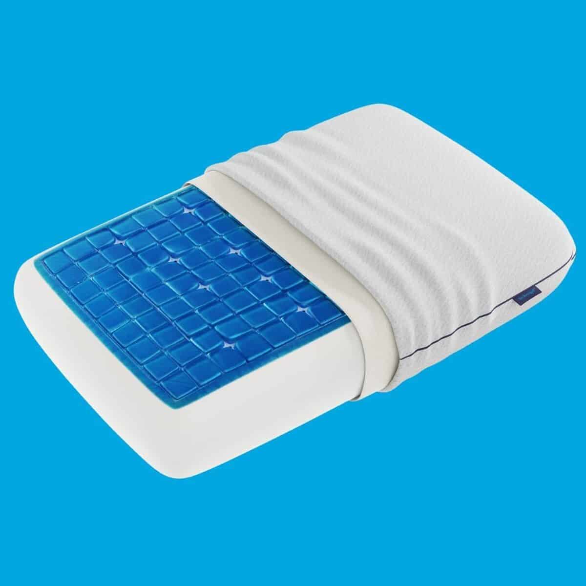 Test : oreiller Technogel épais avec gel rafraîchissant