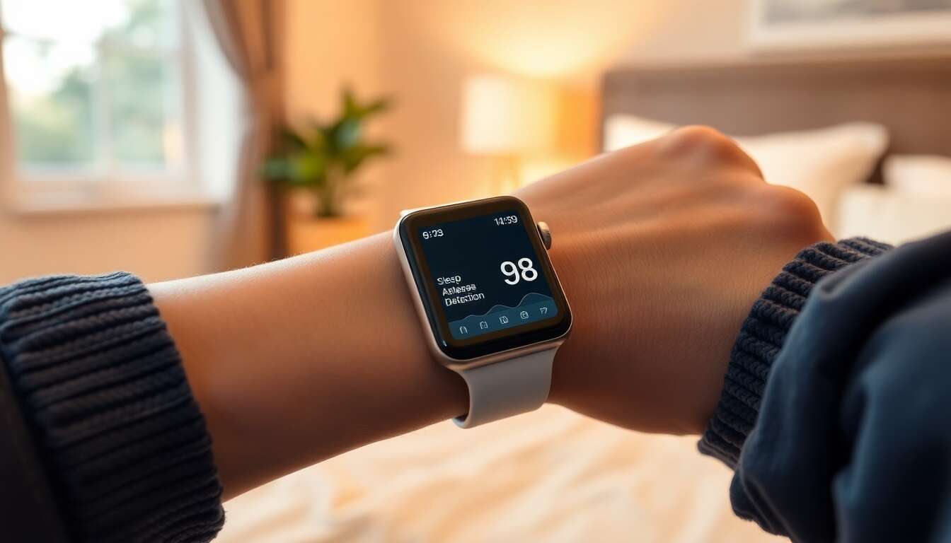 Comment l'apple watch d&eacute;tecte-t-elle l'apn&eacute;e du sommeil ?