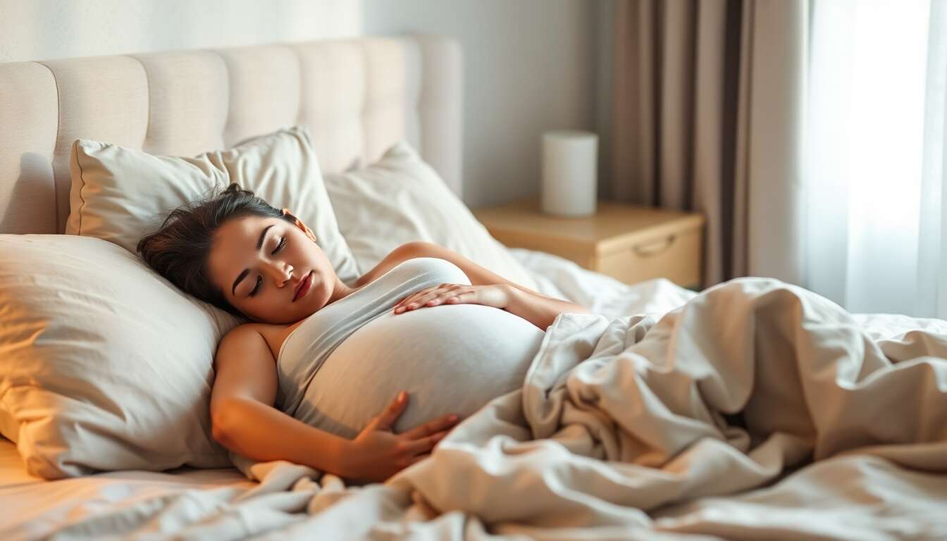 Conseils pour Bien Dormir Pendant la Grossesse