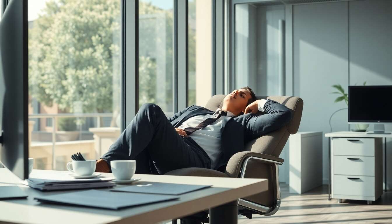 Sieste au bureau : un boost pour la productivité ?