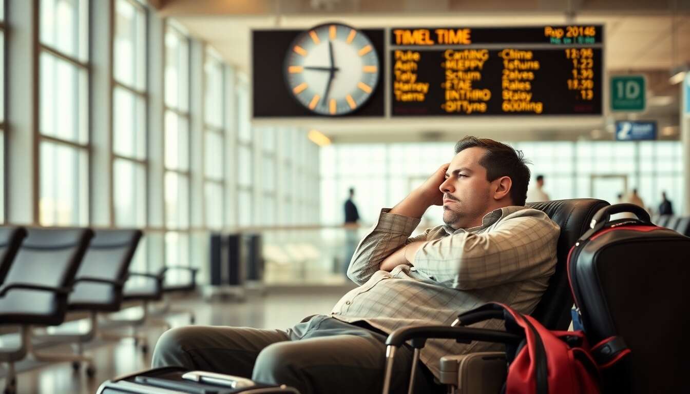 Décalage horaire : impact sur le sommeil