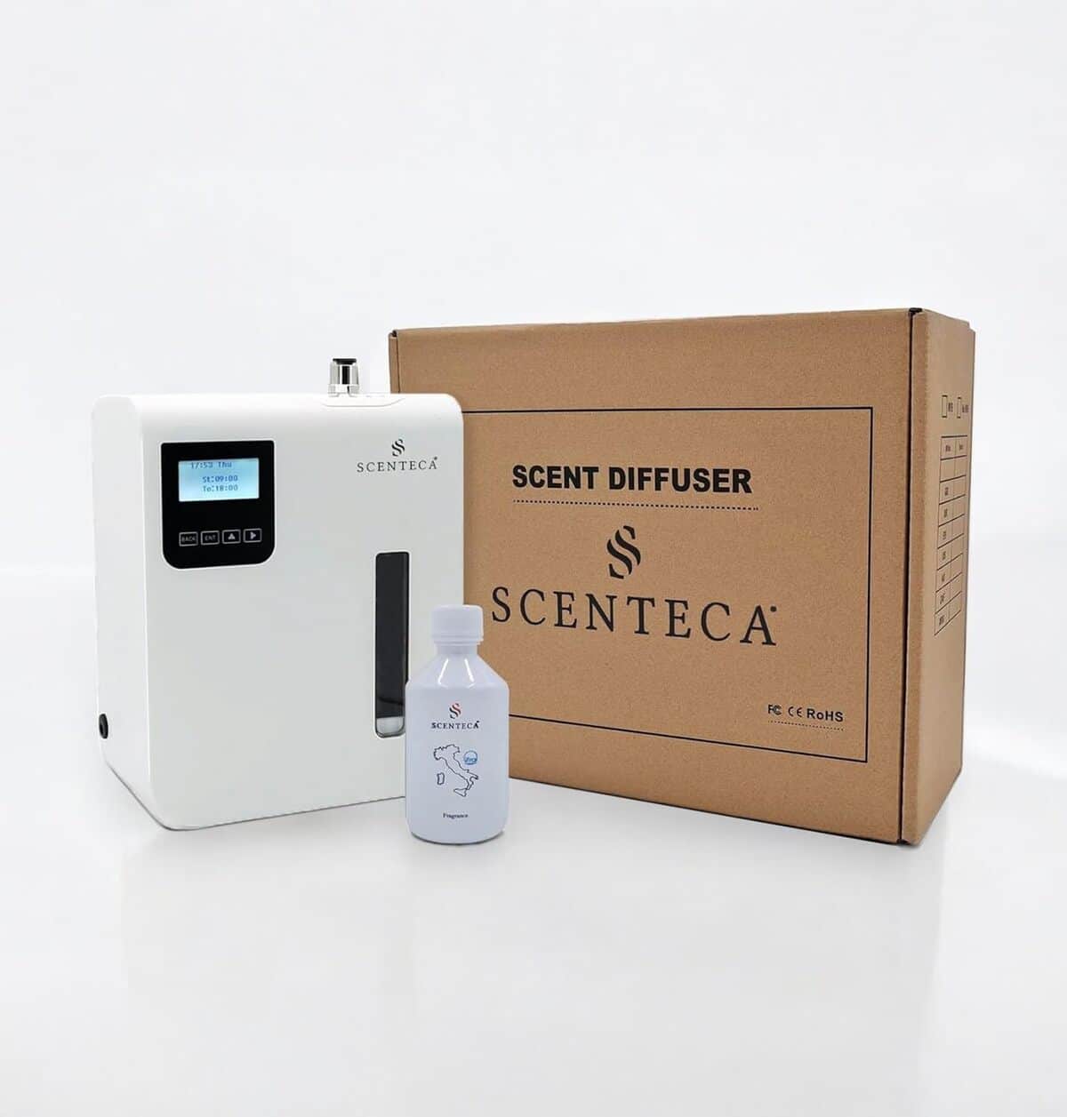 Test du diffuseur de parfum Scenteca AD-P3 : connectivité et puissance