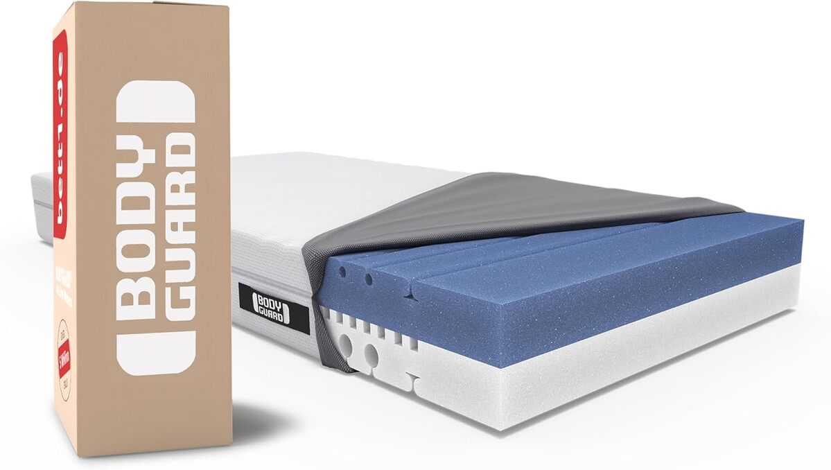 Test du matelas bett1 BODYGUARD® Anti-Cartel 160x220 : confort et ergonomie