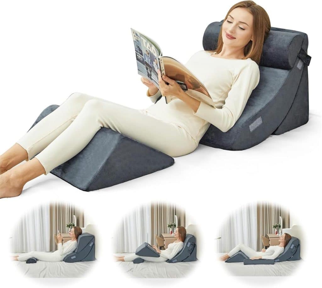 Avis sur le lot de coussins Piashjoy pour soulager le sommeil