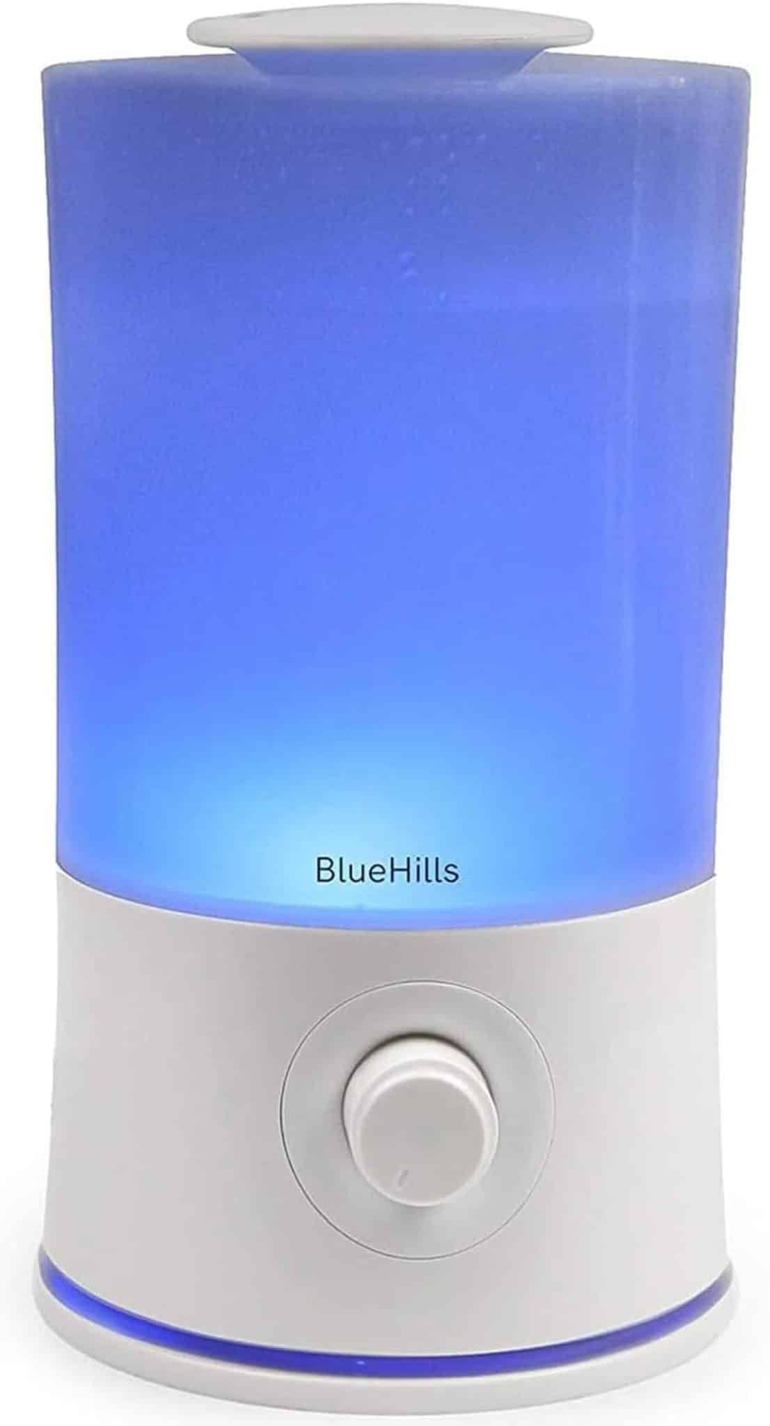 Test du BlueHills humidificateur diffuseur E006 blanc