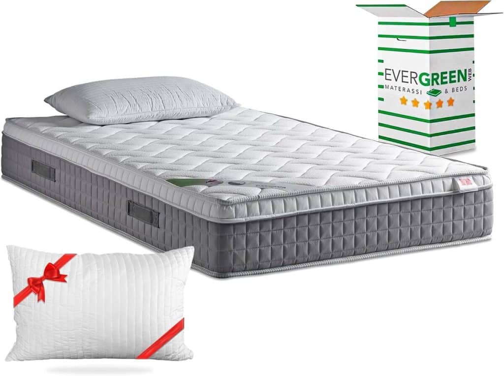 Test du matelas Evergreenweb 120x190 : mousse à mémoire de forme avec surmatelas intégré