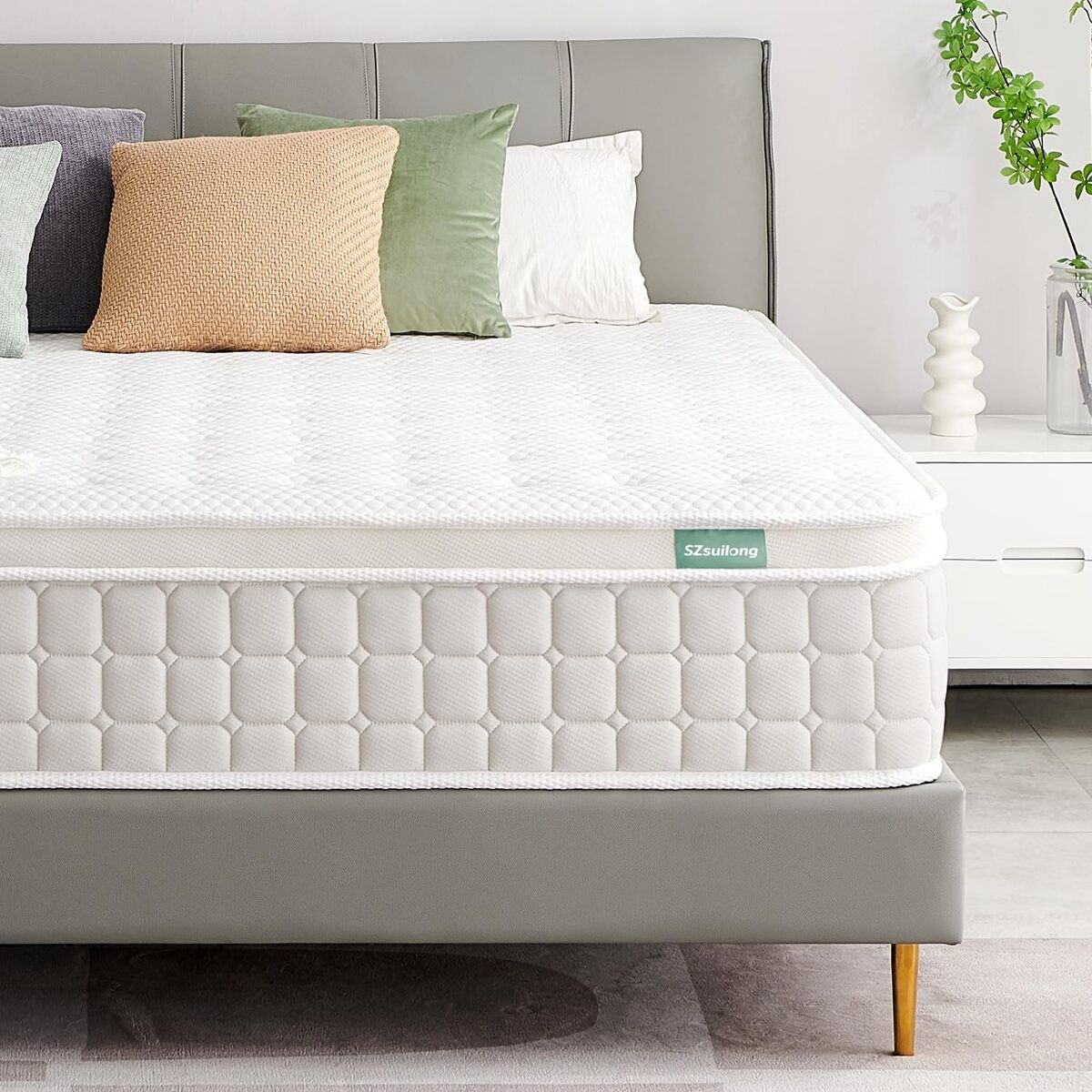 Test du matelas SZsuilong 160 x 200 cm à mémoire de forme