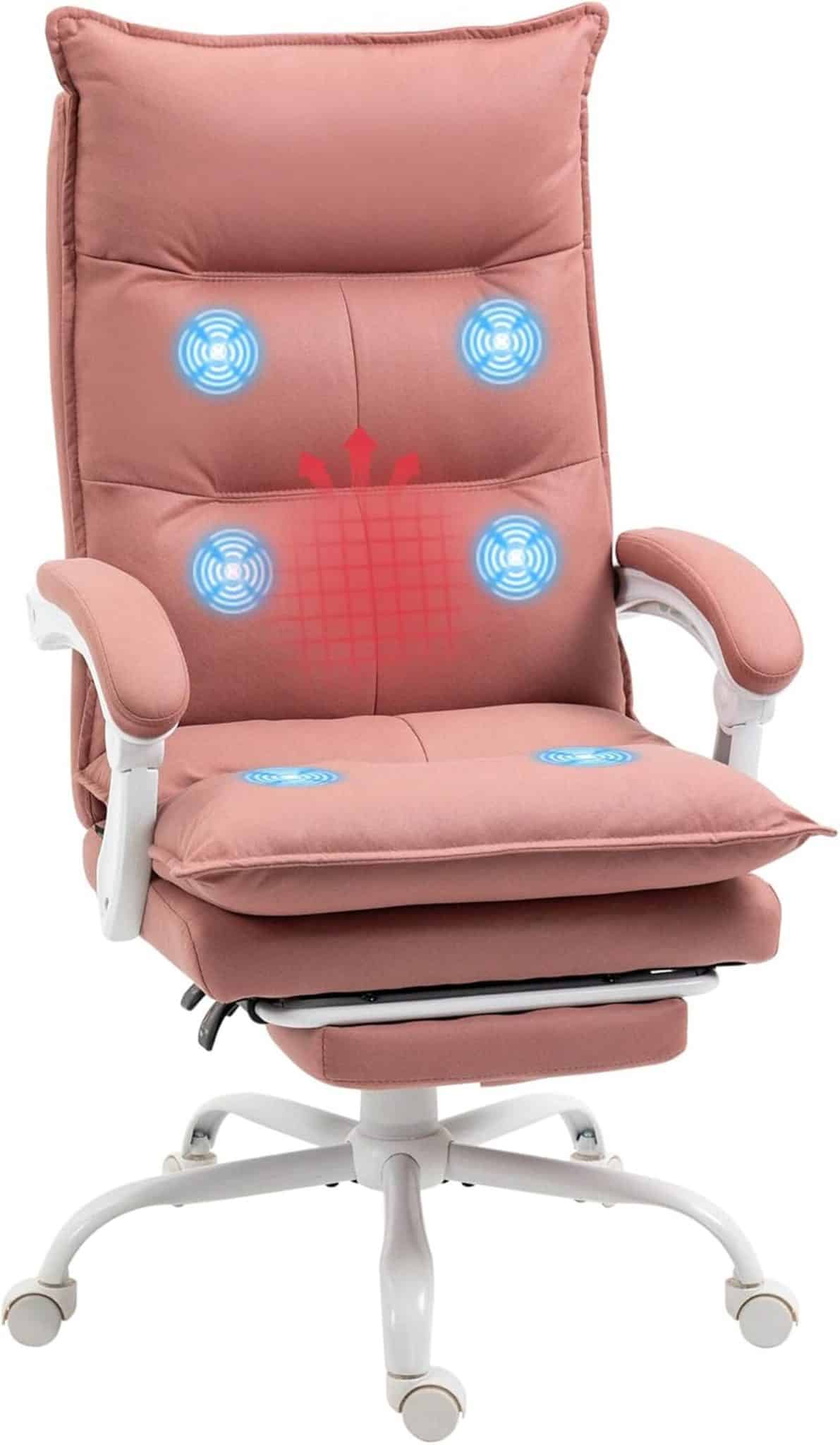 Test : fauteuil de massage Vinsetto inclinable avec fonction chauffante