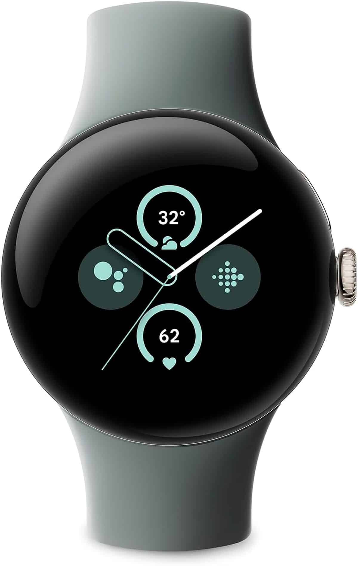 Test Google Pixel Watch 2 : élégance et performance en vert sauge