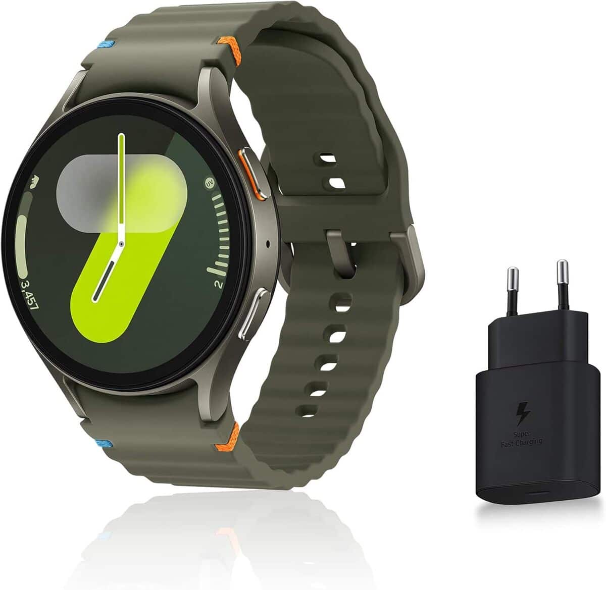Test Samsung Galaxy Watch7 : montre connectée santé et sport, 44mm, bluetooth, vert
