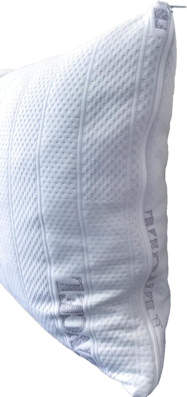 Arc4life Oreiller cervical réglable en mousse à mémoire de forme Tissu rafraîchissant Queen