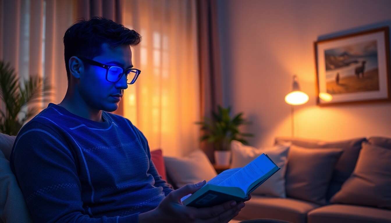 Solutions et conseils pour r&eacute;duire l'exposition &agrave; la lumi&egrave;re bleue