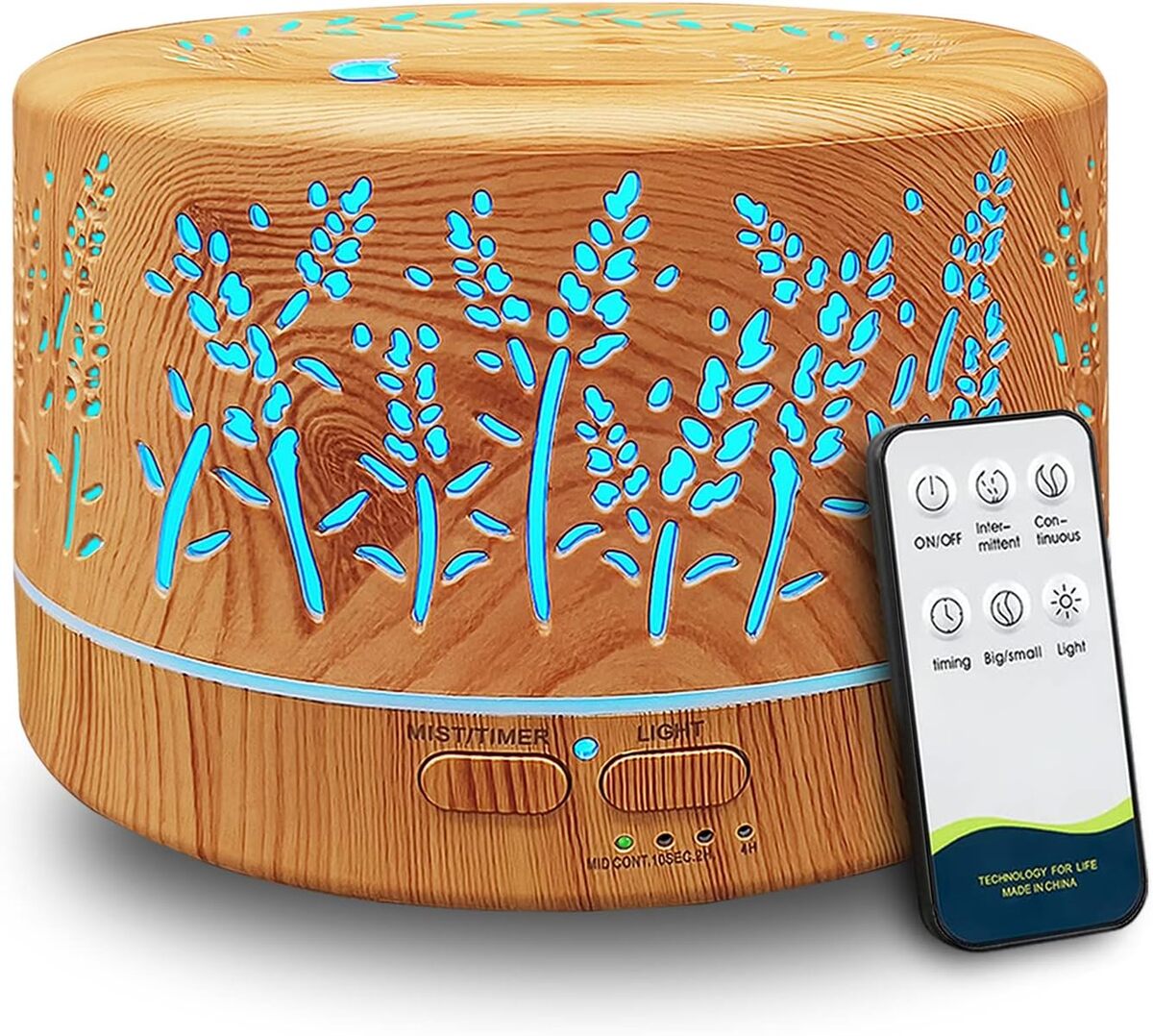 Test : diffuseur d'huiles essentielles 600 ml avec R/C et lumières multicolores