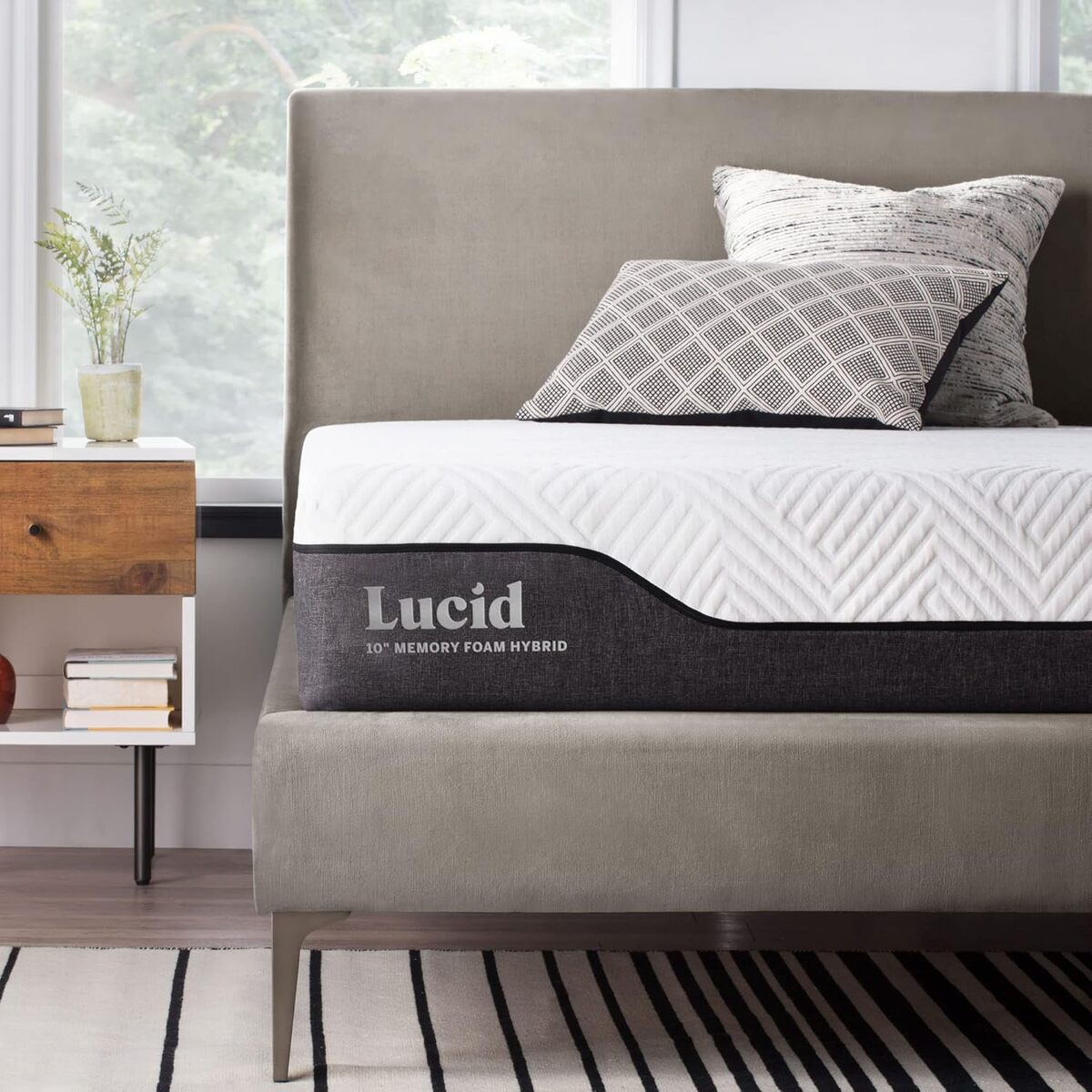 Test du matelas hybride Lucid 25 cm : confort et innovations