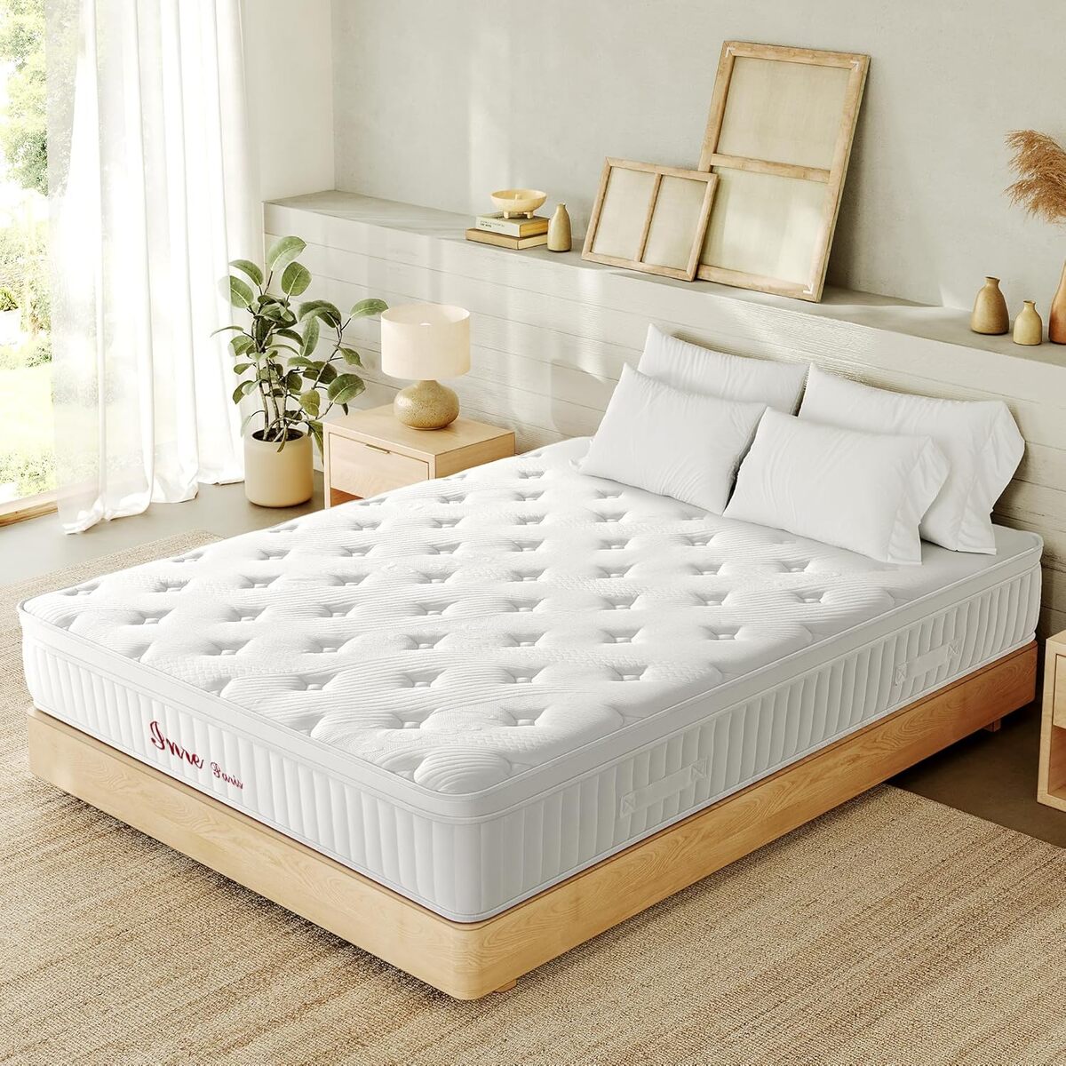 Test du matelas INRE 160x200 : confort ferme et mémoire de forme