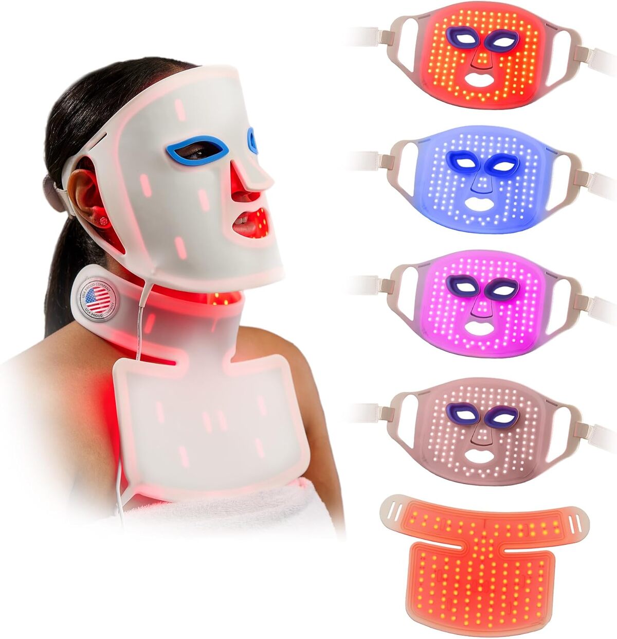 Test : masque LED LifePro pour luminothérapie visage et cou