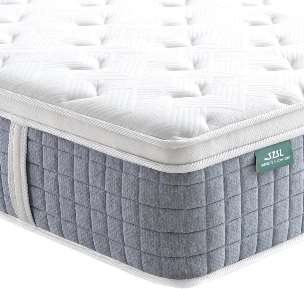 Test matelas SZSL Indulge in Comfort 180x200 : confort et soutien optimal
