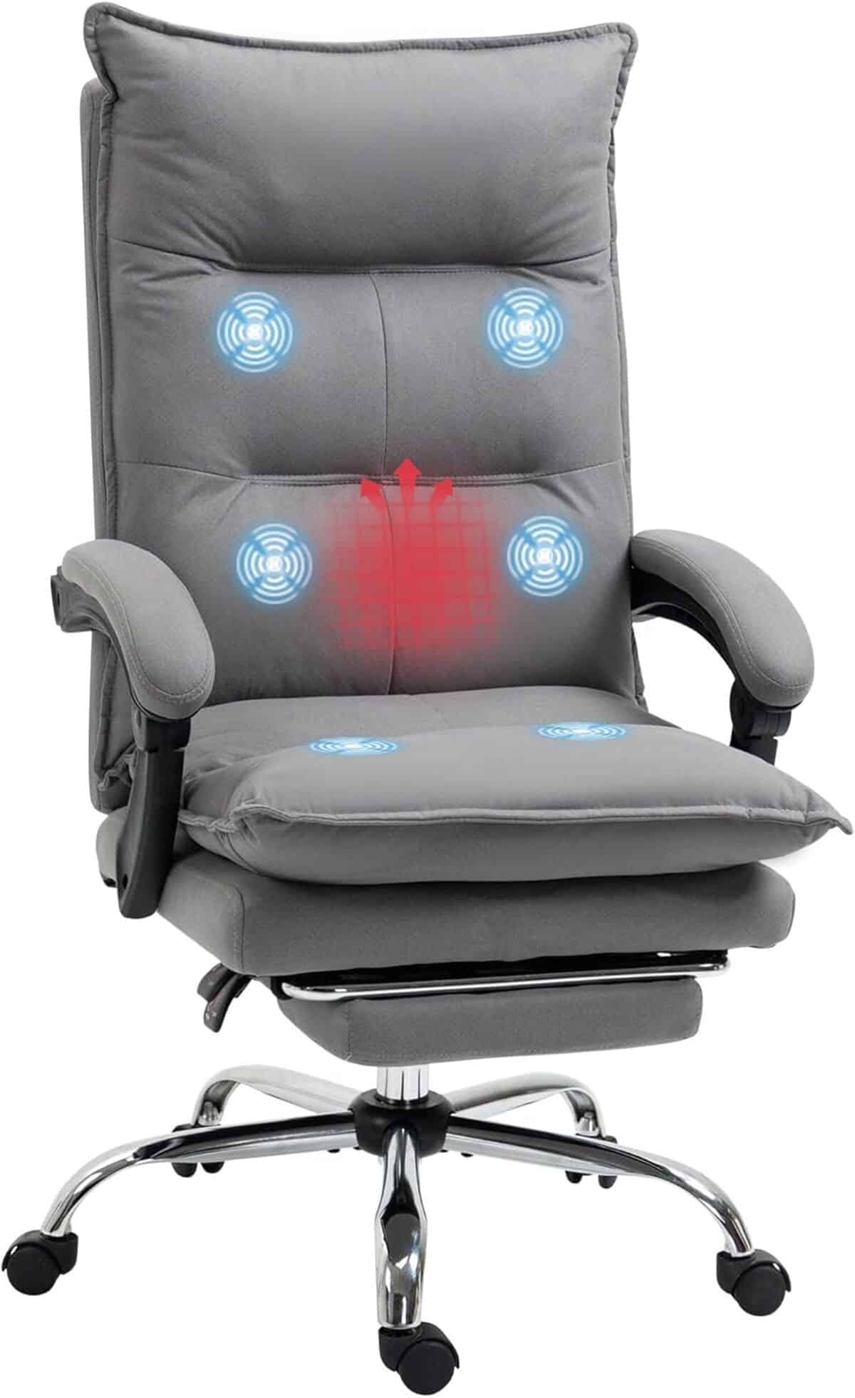 Test : chaise de massage Vinsetto, confort et multifonctionnalité au bureau