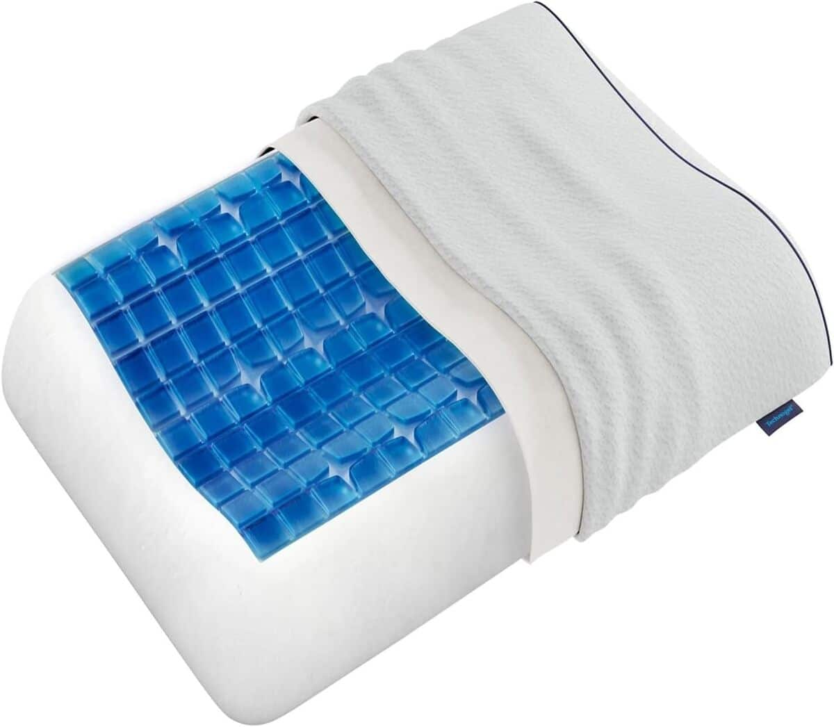 Test de l'oreiller Technogel anatomique soulageant
