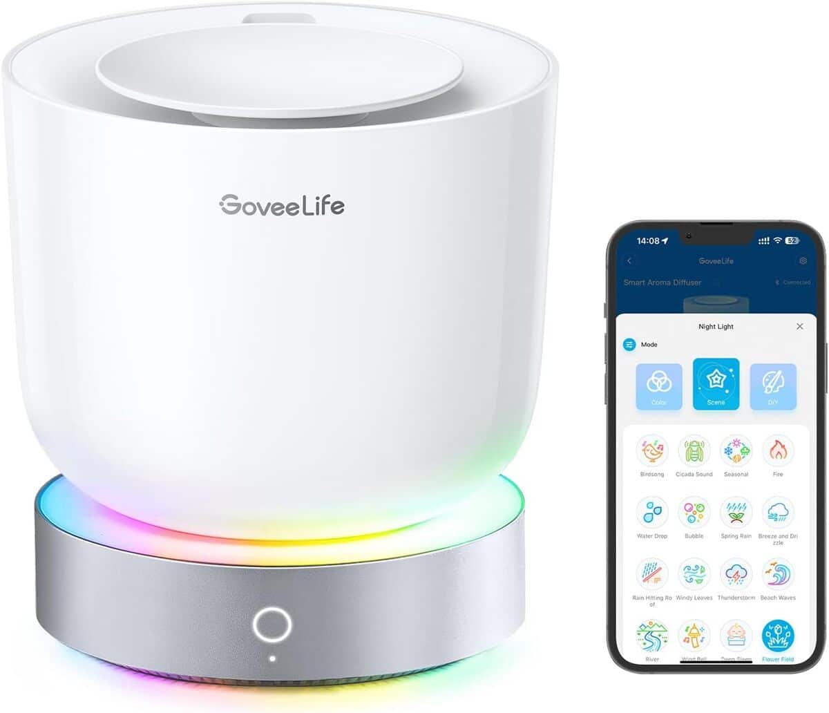 Test du diffuseur GoveeLife intelligent : aromathérapie connectée