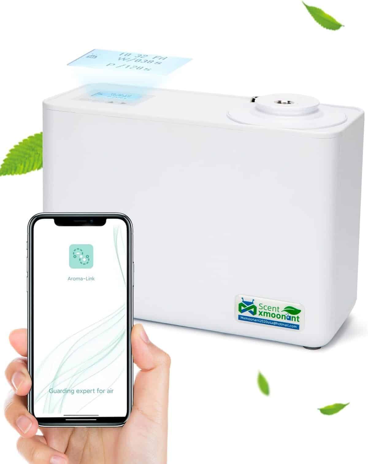 Test du diffuseur mural Mxmoonant : efficacité et contrôle sans eau