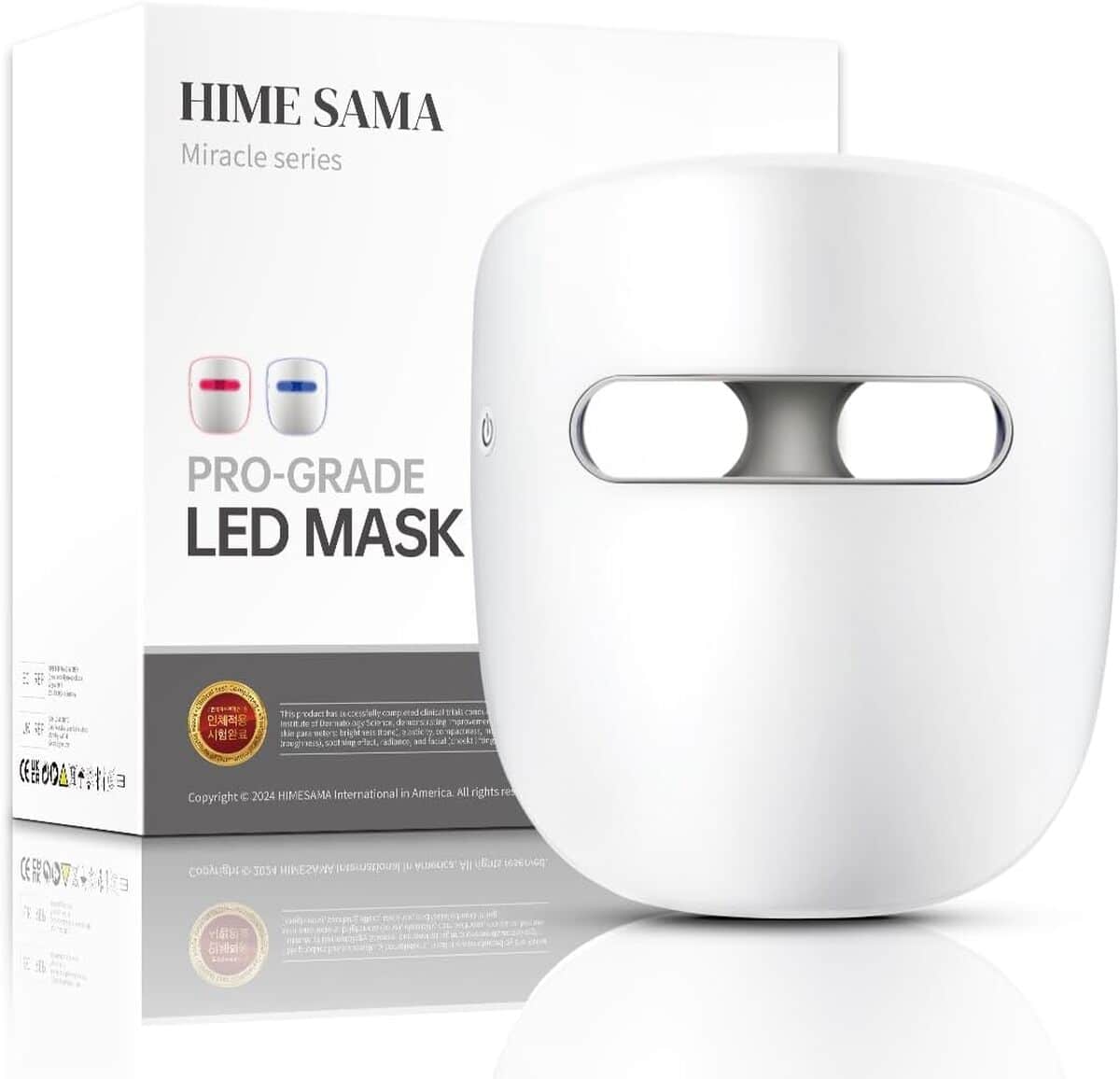 Test du masque LED de rajeunissement HIME SAMA Miracle MAX RB-018