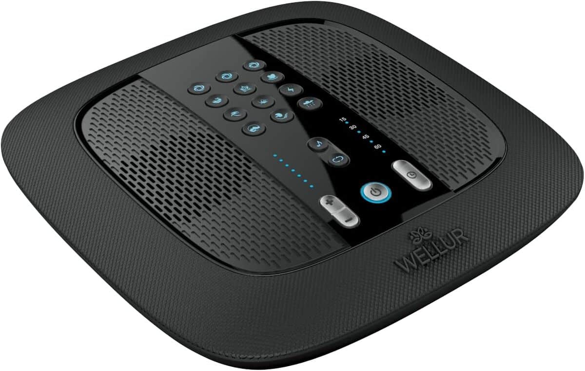 Test de la WELLUR - machine à sons stéréo pour un sommeil apaisant