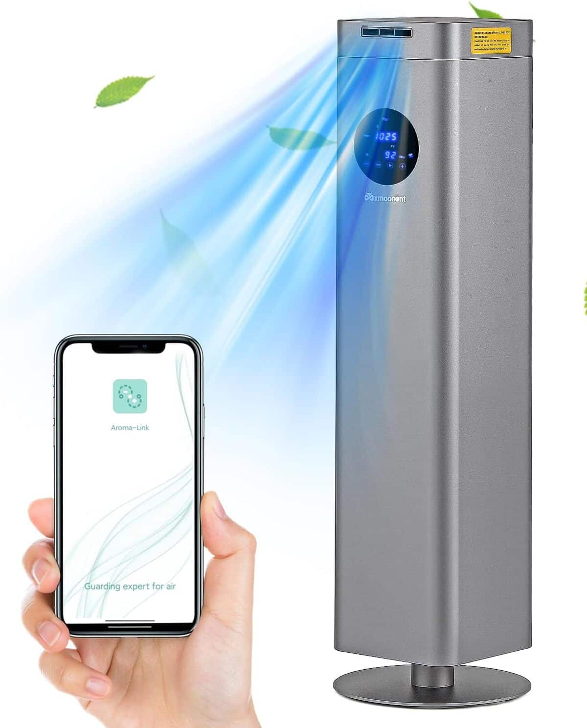 Test : mxmoonant diffuseur d'huiles essentielles sans eau, couverture 3000m³