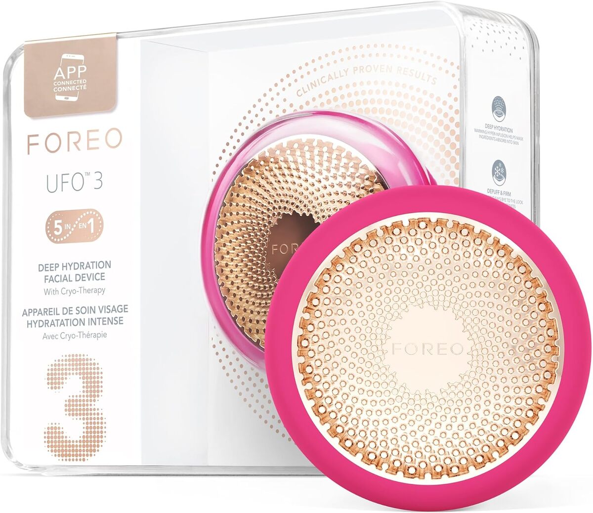 Test : uFO 3, le spa visage 5 en 1