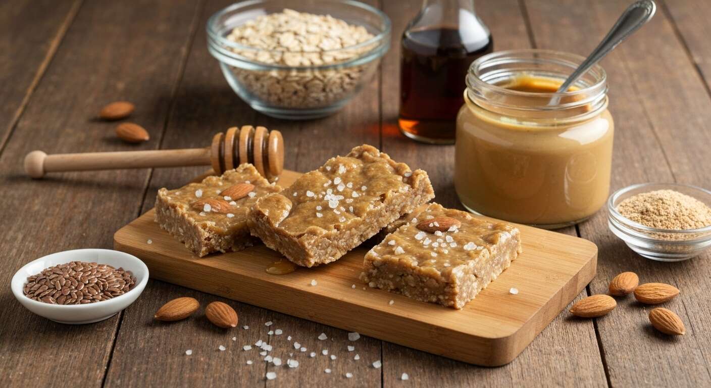 Recette de barres aux amandes et miel : délice sain fait maison