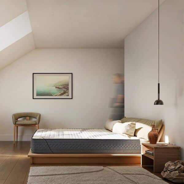 Kuo Dream - DreamFlex | Matelas à mémoire de Forme | Hauteur 23 cm | Ergonomique et Respirant | Face Été/Hiver | 120 x 200 cm