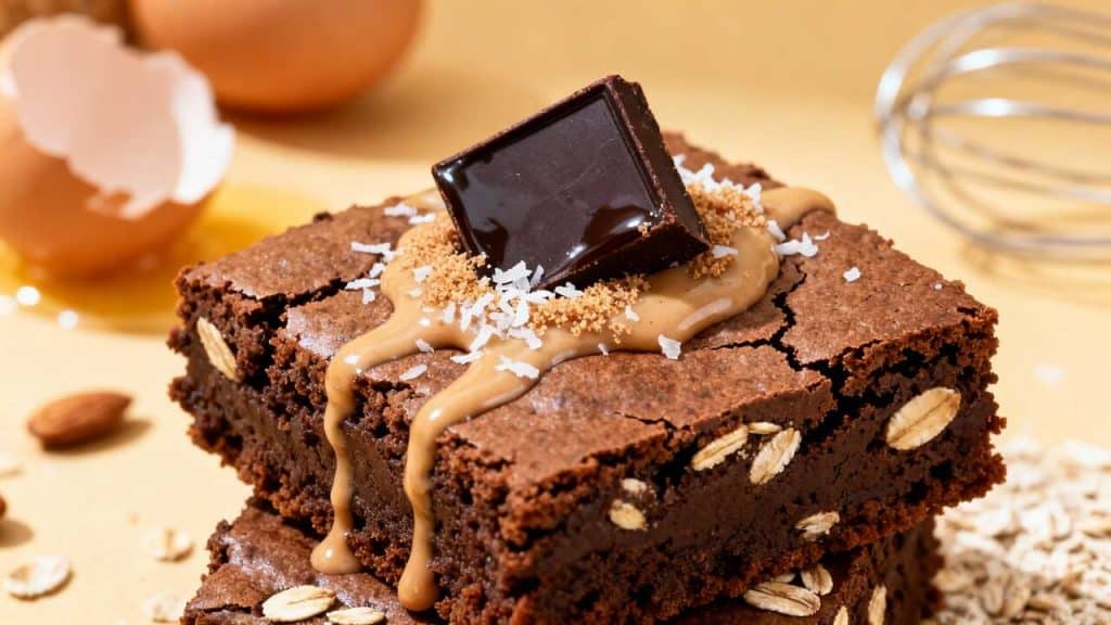 Brownie au Chocolat et Purée d'Amandes : recette Gourmande et Saine