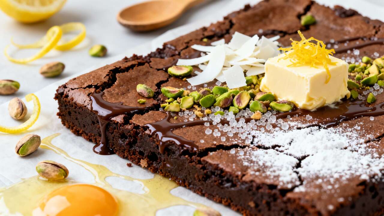 Recette Brownie Citron Pistache : gourmandise et Fraîcheur
