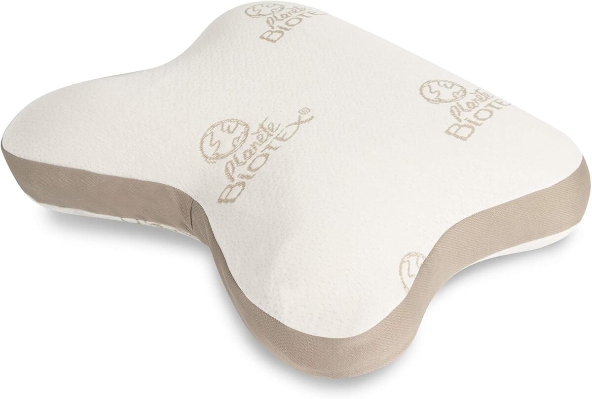 Test de l'oreiller ergonomique Thetys Biotex 50x45 cm