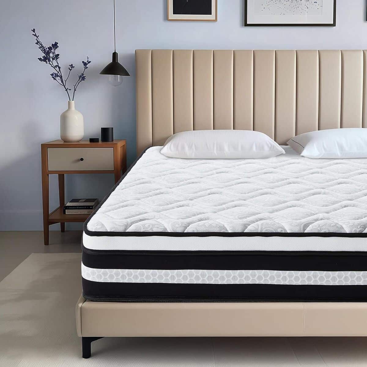 Test du matelas ergonomique à ressorts hybride 160x200 cm