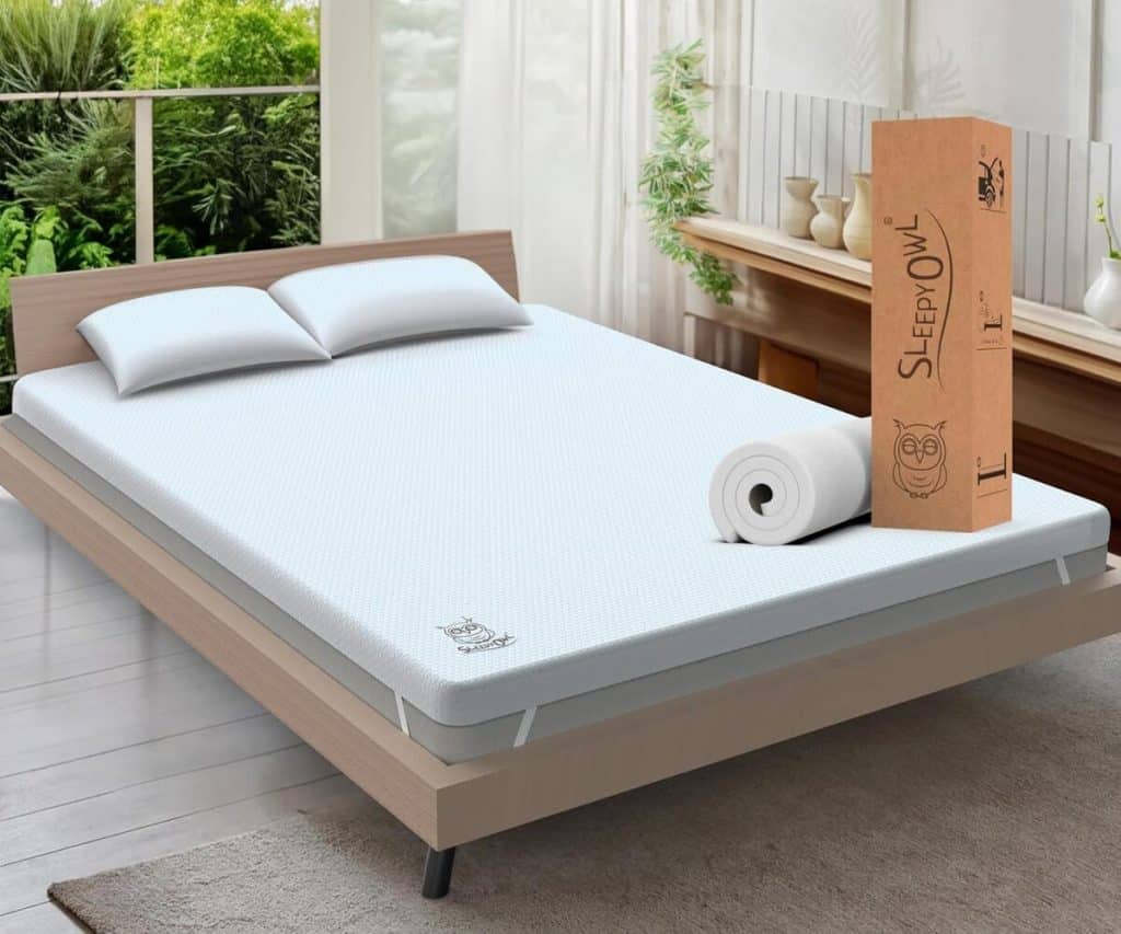 Test : surmatelas Sleepy Owl, mousse à mémoire de forme 10 cm