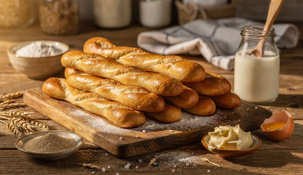 Recette de baguettes viennoises moelleuses et savoureuses