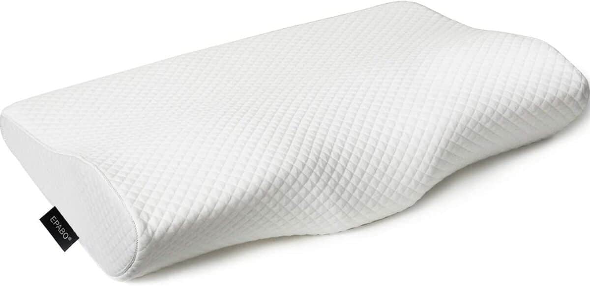 Test de l'oreiller orthopédique EPABO mémoire de forme