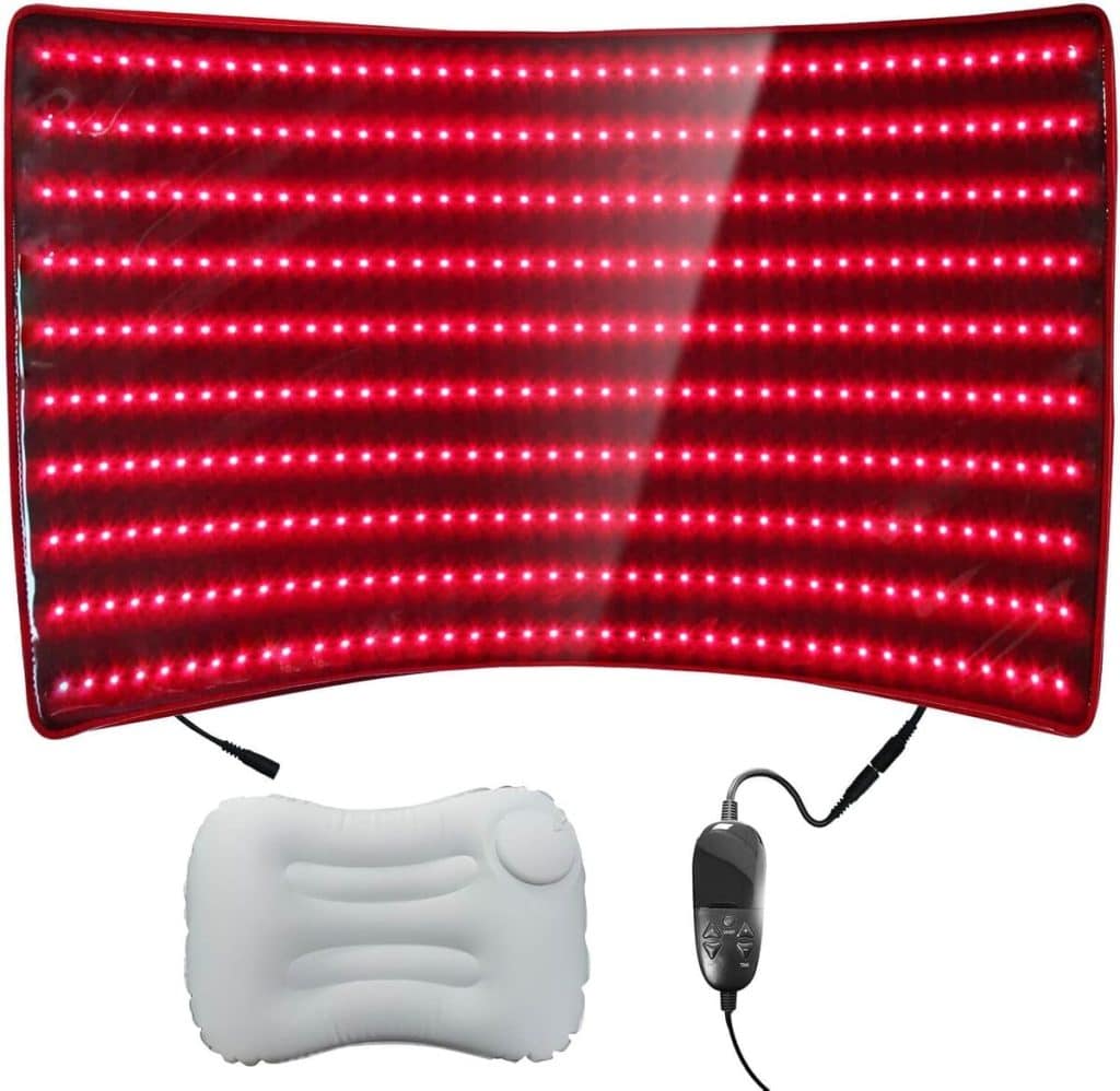 Test du tapis à lumière rouge BestQool 400 LED