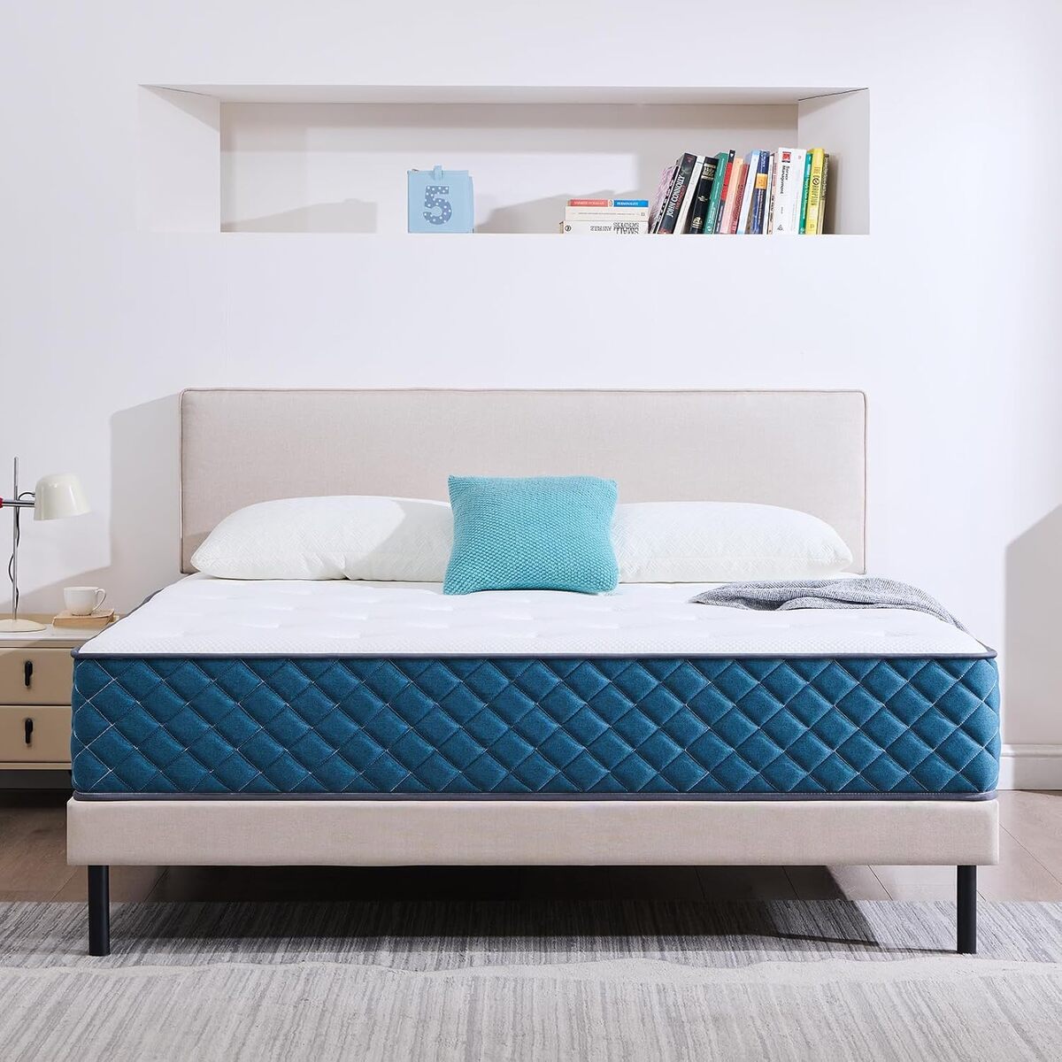 Test matelas Hiimgo 140x190x22 cm : ressorts et mémoire de forme