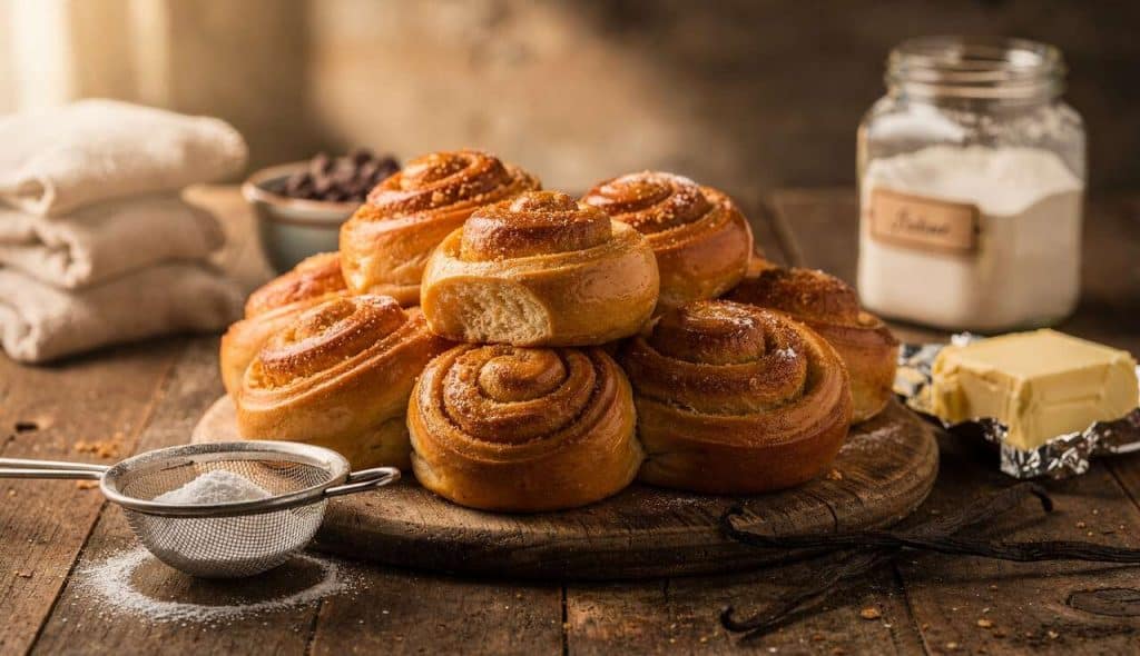 Recette de brioches escargots moelleuses et faciles