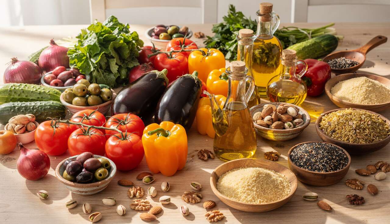 Alimentation méditerranéenne : source d'antioxydants incontournable