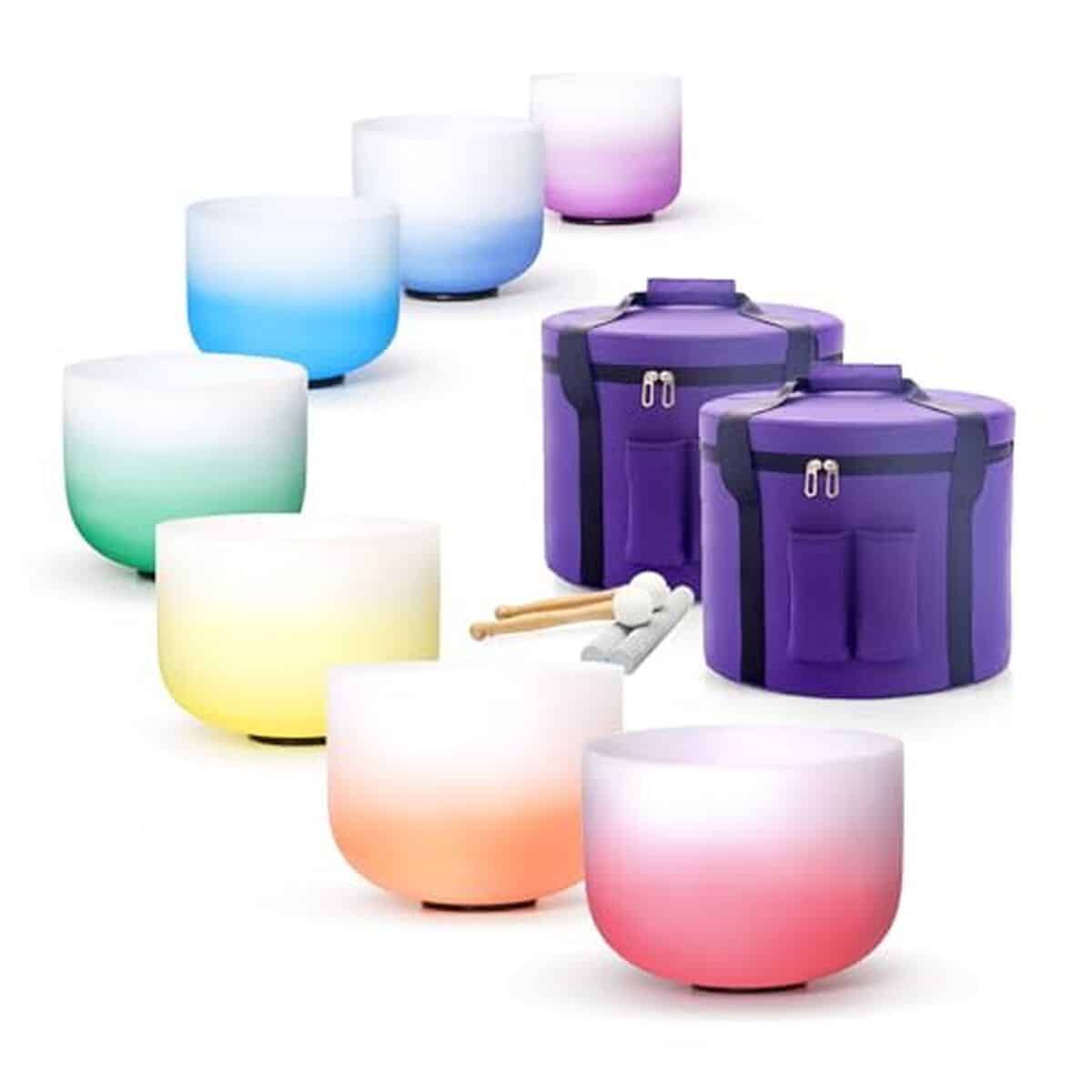 Test des bols chantants Hye-eun : harmonie en cristal et couleur